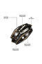 Women's Duo Lizzy 3 Compartment Sling Bag (Black) - 4