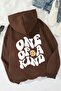 سويت شيرت كبير الحجم مطبوع من One Of a Kind