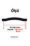 Furniture Handle Striped Model Durable Long Lasting Modern Design Black 160 mm Striped Metal - 2