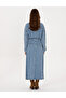 Blue Comfort Fit Jean Dress 50308538-Vr036 - 4