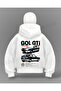 Gol Gti Detail Full Mask Oversize Cardigan