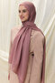 Paris Silk Shawl - Dusty Rose - 6