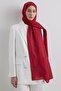 Paris Silk Shawl - Red - 8