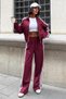 Stripe and Lace Detailed Sports Suit 10270 R10-E-K4