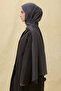 Paris Silk Shawl - Anthracite - 5