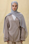 Paris Silk Shawl - Gray