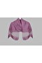 Silk Vintage Model Shawl - Dusty Rose - 3