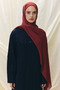 Paris Silk Shawl - Dark Tile - 3