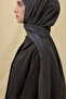 Paris Silk Shawl - Anthracite - 6