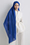 Paris Silk Shawl - Parliament Blue