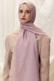 Paris Silk Shawl - Dusty Pink - 3