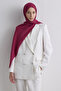 Paris Silk Shawl - Cherry - 2