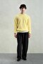 Men's Loose Fitted Ribbed Textured Knitwear Sweater - 3