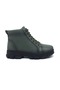 100% Genuine Leather Women's Winter Casual Zippered Sneaker Boots Khaki 36-41 - 2