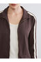 Lcw Everyday High Collar Women's Zippered Sweatshirt - 3