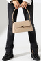 Beige Women's Bag - Shoulder Bag and Handbag - 4
