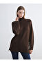 Half Turtleneck Women's Knitwear Sweater - 2