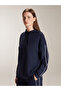 Lcw Everyday Navy Blue Oversize Women's Hoodie