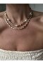 Baroque Pearl Doric Double Necklace - 4
