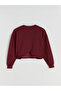 Crew Neck Women's Sweatshirt - 7