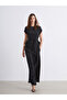 Wide Leg Women's Trousers with Elastic Waist