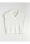 Esvab • Modern & Distinctive V-Neck Loose Fit Women's Knitwear Sweater - 6