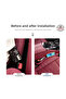 Bmw 3 Series G21 2019-2020-2021-2022-2023-2024-2025 Auto Seat Edge Gap Elimination Burgundy - 5