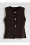 Lcw Visionbrown Crew Neck Women's Knitwear Vest - 5