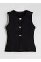 Özmarka New Season Crew Neck Women's Knitwear Vest - 5