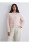 Two Mt Shop Quality Lcw Modest Pink Knitwear Plain Short Women's Cardigan