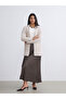 Two Mt Shop Quality Lcw Modest Ecru Plush Plain Women's Cardigan - 2