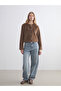 Crew Neck Women's Plush Jacket (W5) - 2