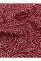 Alita City Lcw Modest Red Voile Patterned Women's Shawl with a Difference - 3