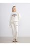 Crew Neck Brooklyn Printed Women's Sweatshirt (W5) - 2