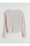 Lcw Everyday Gray V-Neck Textured Women's Cardigan - 6