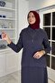 Kumsal Knitwear Set Anthracite - 2