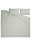 SOLFIBBLA Duvet cover and 2 pillowcases, white green/stripe, 240 x 220/50 x 80 cm - 5