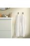 BROKGLIM Hand towel, white, 40 x 70 cm - 4