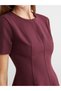 Peak New Season Crew Neck Waist-Fitted Dress - 3