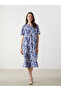 A-Line Dress with Scoop Neckline