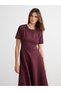 Peak New Season Crew Neck Waist-Fitted Dress - 2