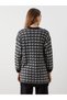 Peak New Season V-Neck Patterned Women's Knitwear Cardigan - 4