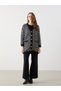 Peak New Season V-Neck Patterned Women's Knitwear Cardigan - 2