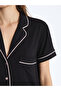 Vision New Season Shirt Collar Solid Short Sleeve Women's Shorts Pajama Set - 8