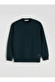 Crew Neck Long Sleeve Men's Thick Sweatshirt - 6