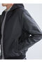 Xside Standard Fit Hooded Men's Leather Look Jacket - 3