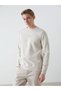 Vizyon New Season Crew Neck Printed Men's Thick Sweatshirt