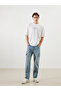Nevavm Oval Collar Printed Combed Cotton Men's T-Shirt - 3