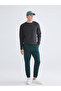 Green Standard Fit Men's Jogger Sweatpants