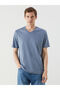 Ozmarka New Season V-Neck Short Sleeve Combed Cotton Men's T-Shirt